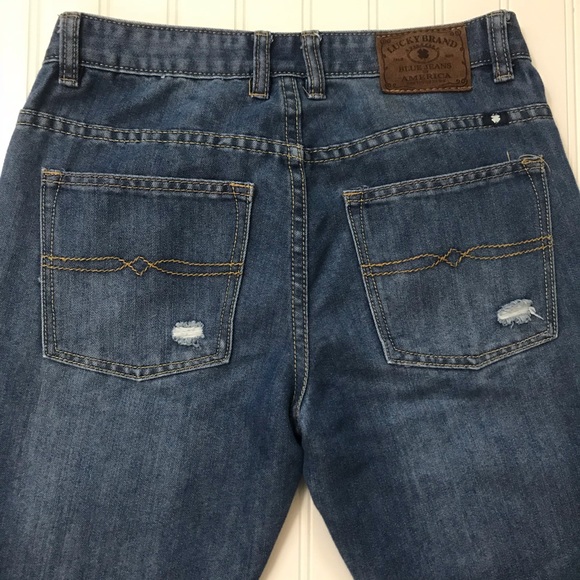 Lucky Brand Billy Straight Jeans Kids 16 - Picture 5 of 5